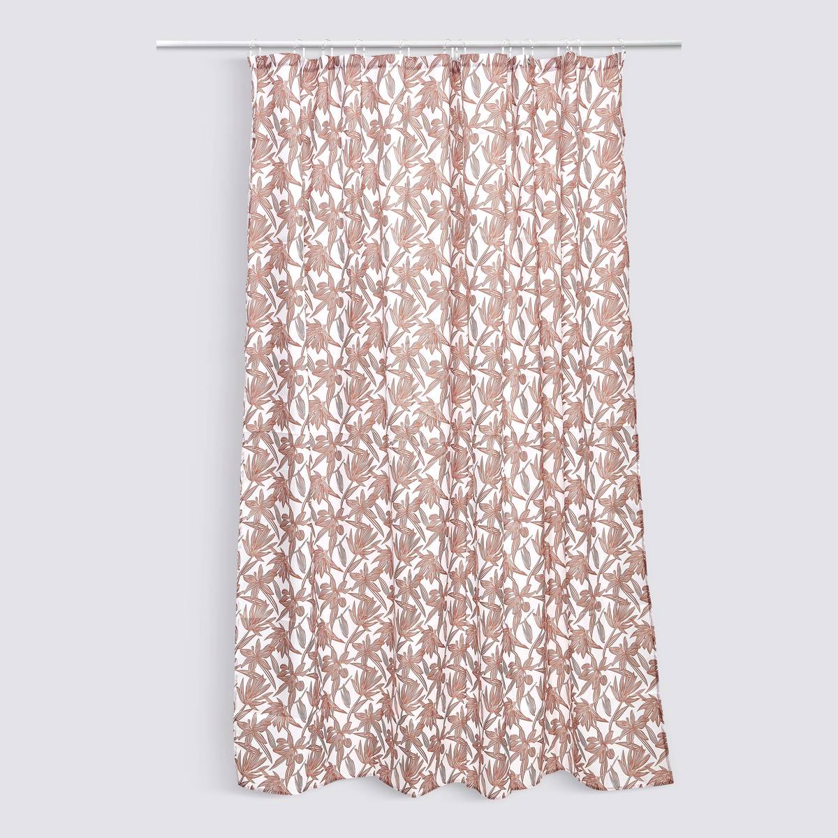 Rideau de douche, 180x200 cm, rose Bloom