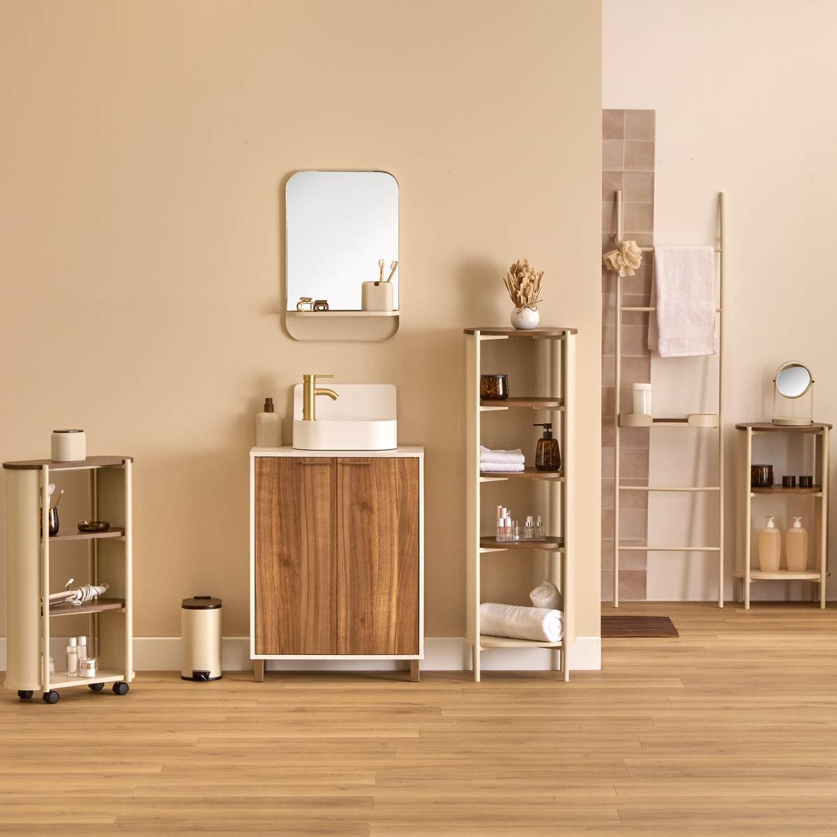 Miroir, 40x60 cm, beige Argileo
