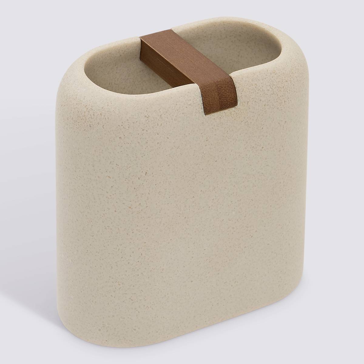 Porte-brosse à dents, d.10,2 x h.10,8 cm, argile Argileo