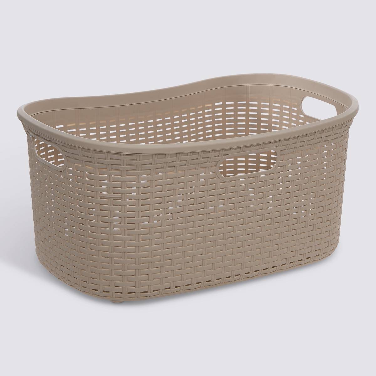 Corbeille à linge, 40l, café