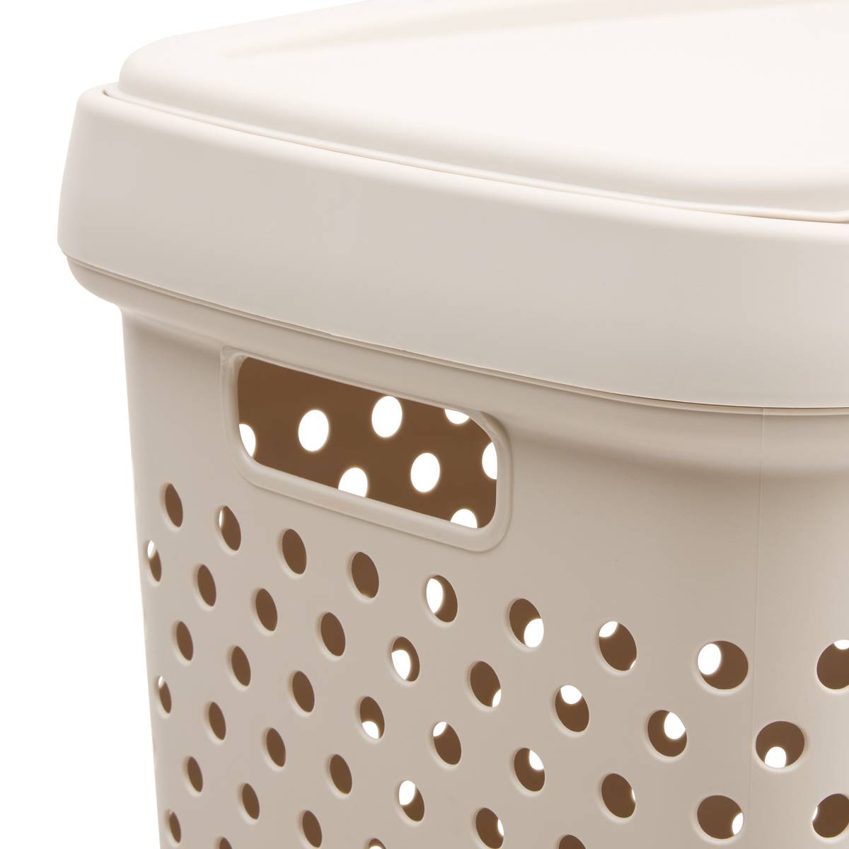 Corbeille à linge, 70l, argile