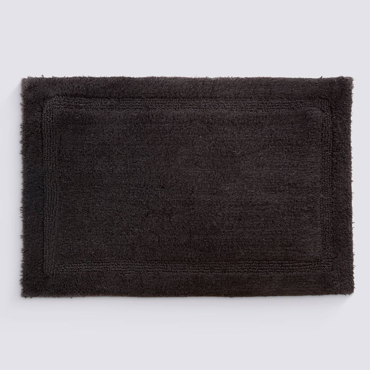 Tapis, coton, 75x50 cm, noir Colorama