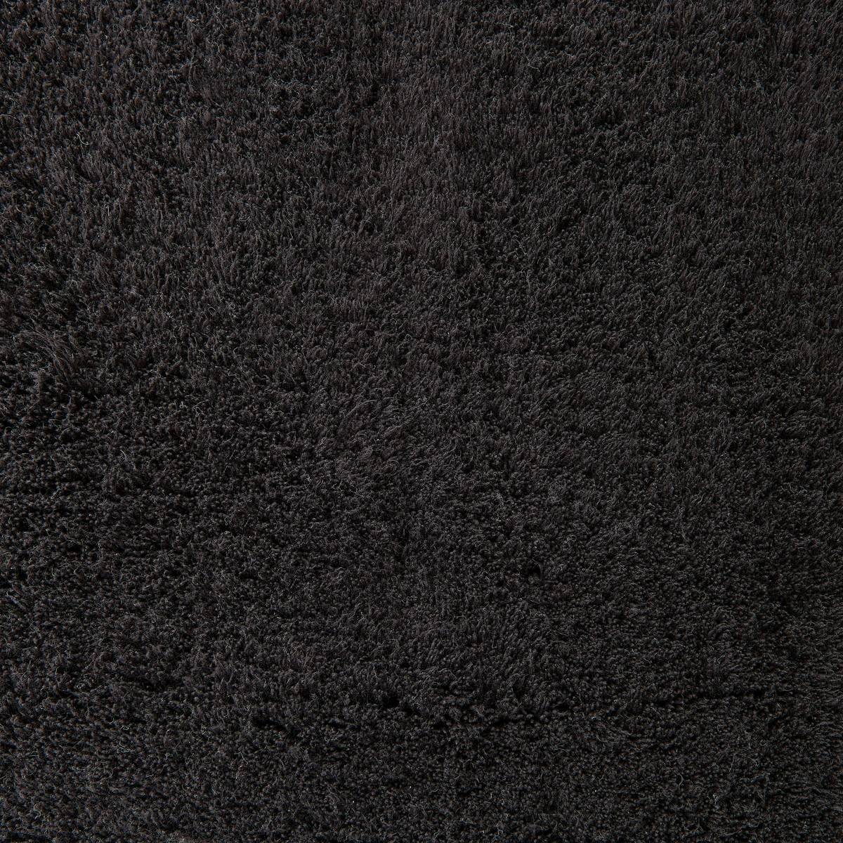 Tapis, coton, 75x50 cm, noir Colorama