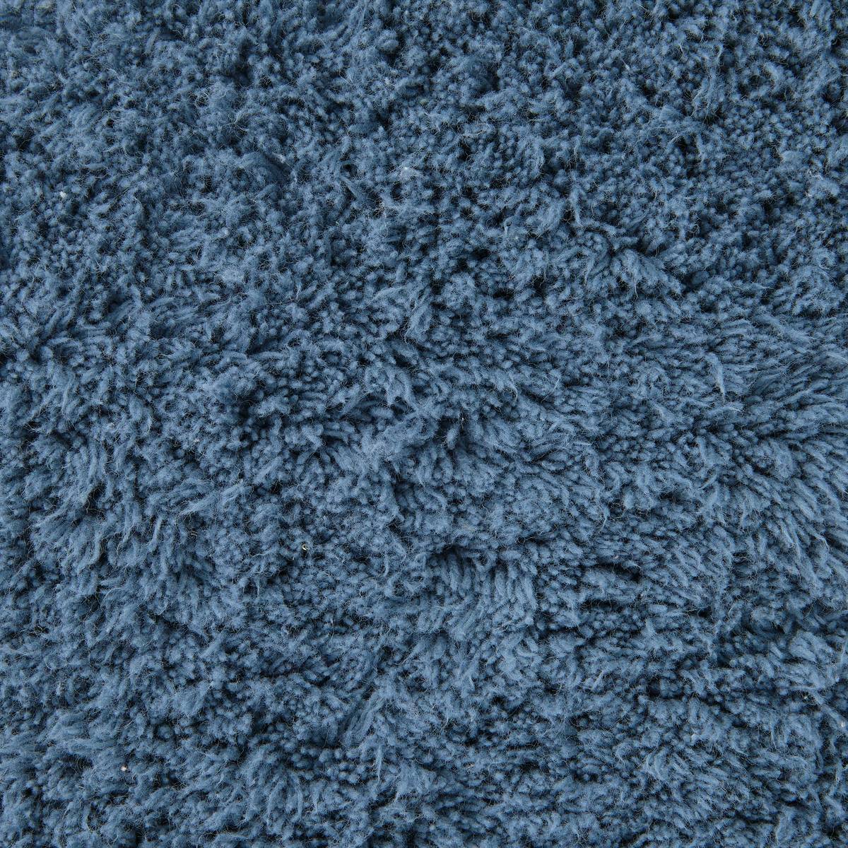 Tapis, coton, 75x50 cm, bleu Colorama