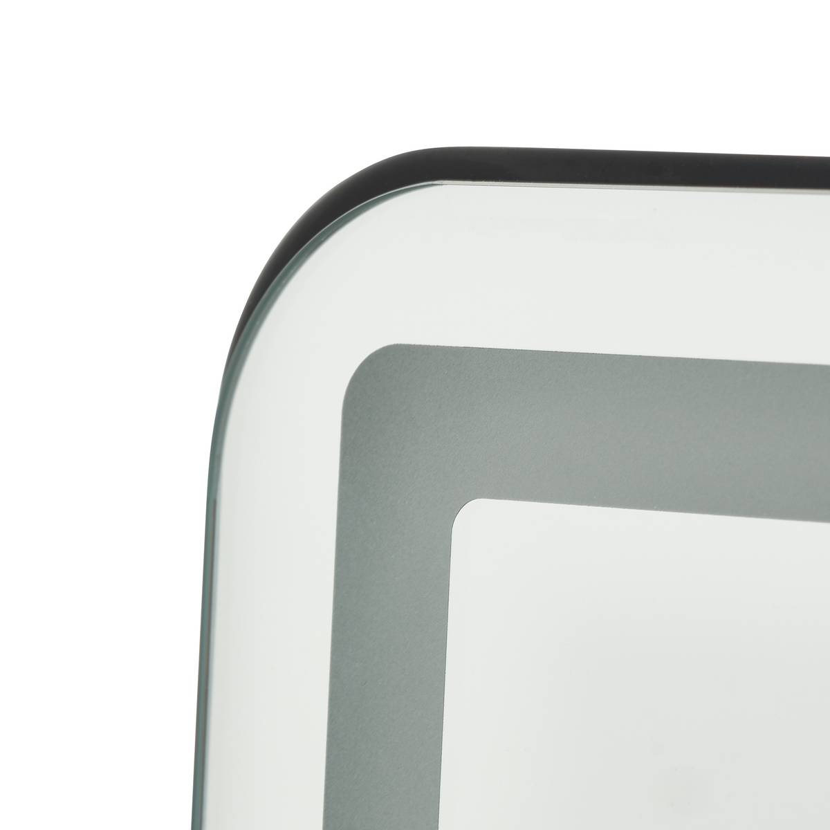 Miroir led, 40x150 cm, argent