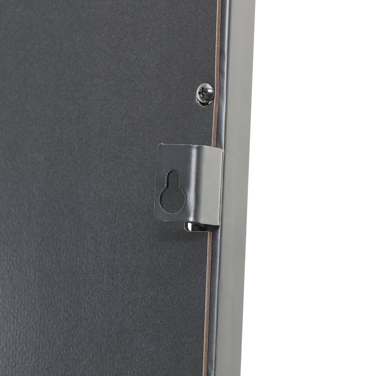 Miroir led, 40x150 cm, argent