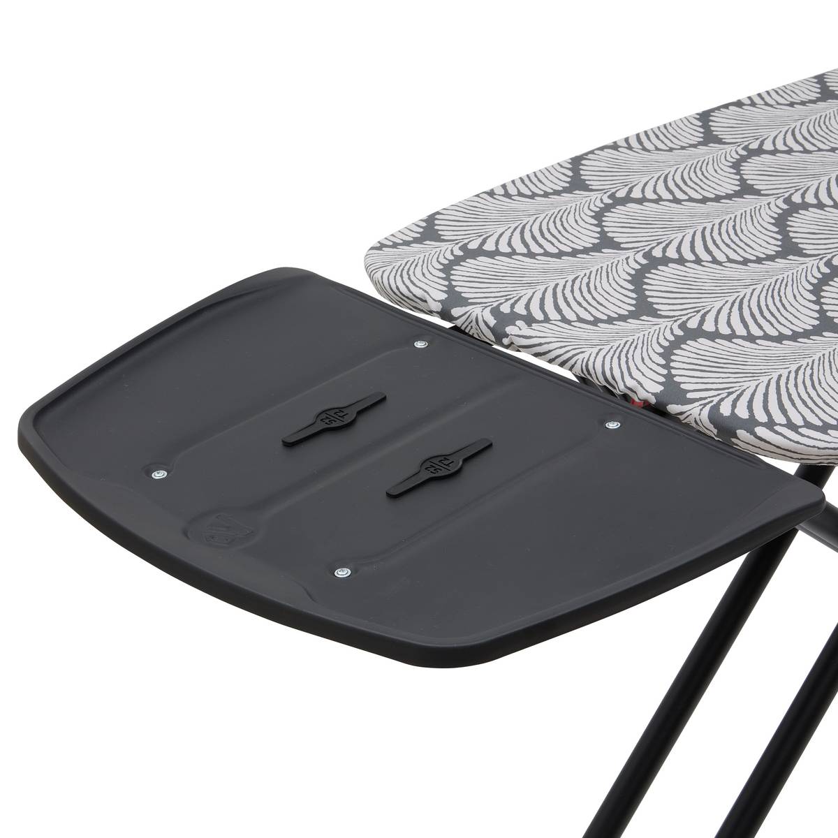 Table à repasser, l.130 cm, noir