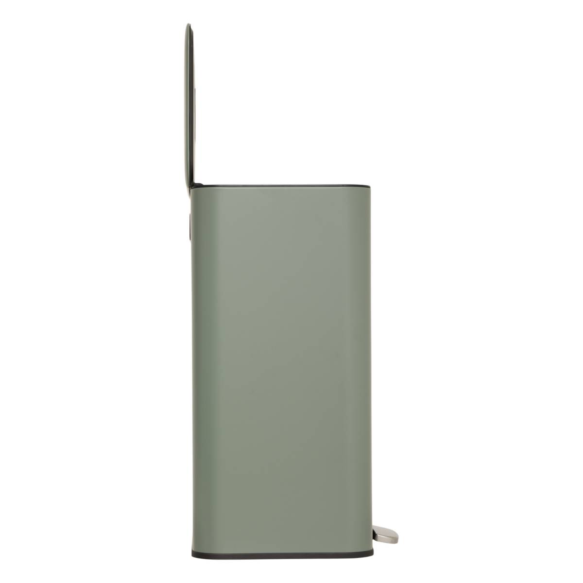 Poubelle manuelle, 50l, vert Delta