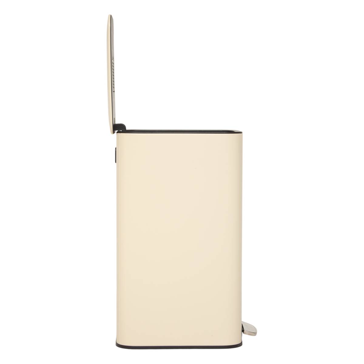 Poubelle manuelle slim, 30l, argile Delta