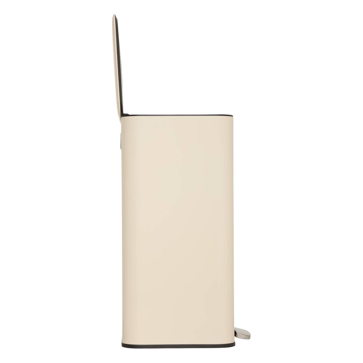 Poubelle manuelle, 50l, argile