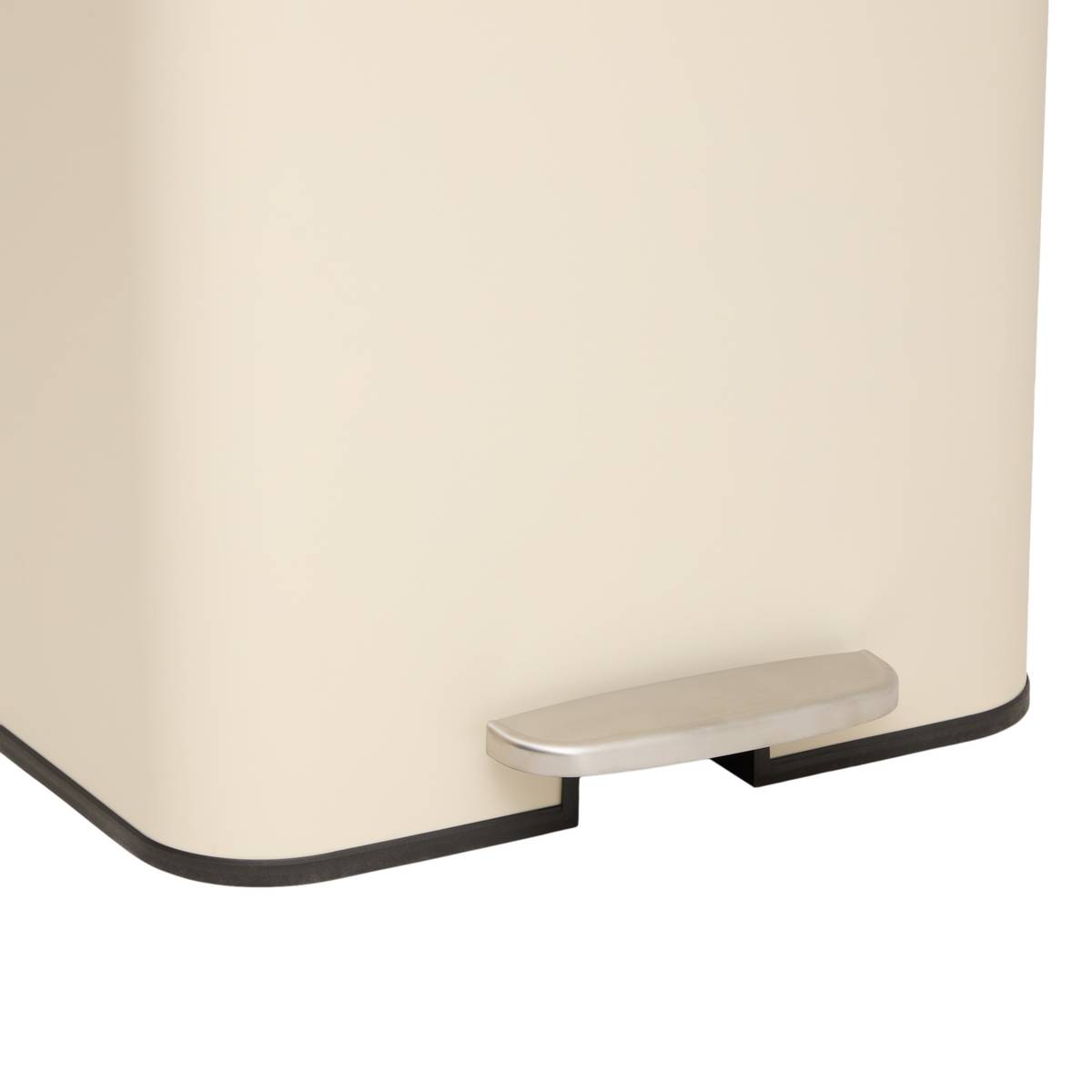 Poubelle manuelle, 50l, argile