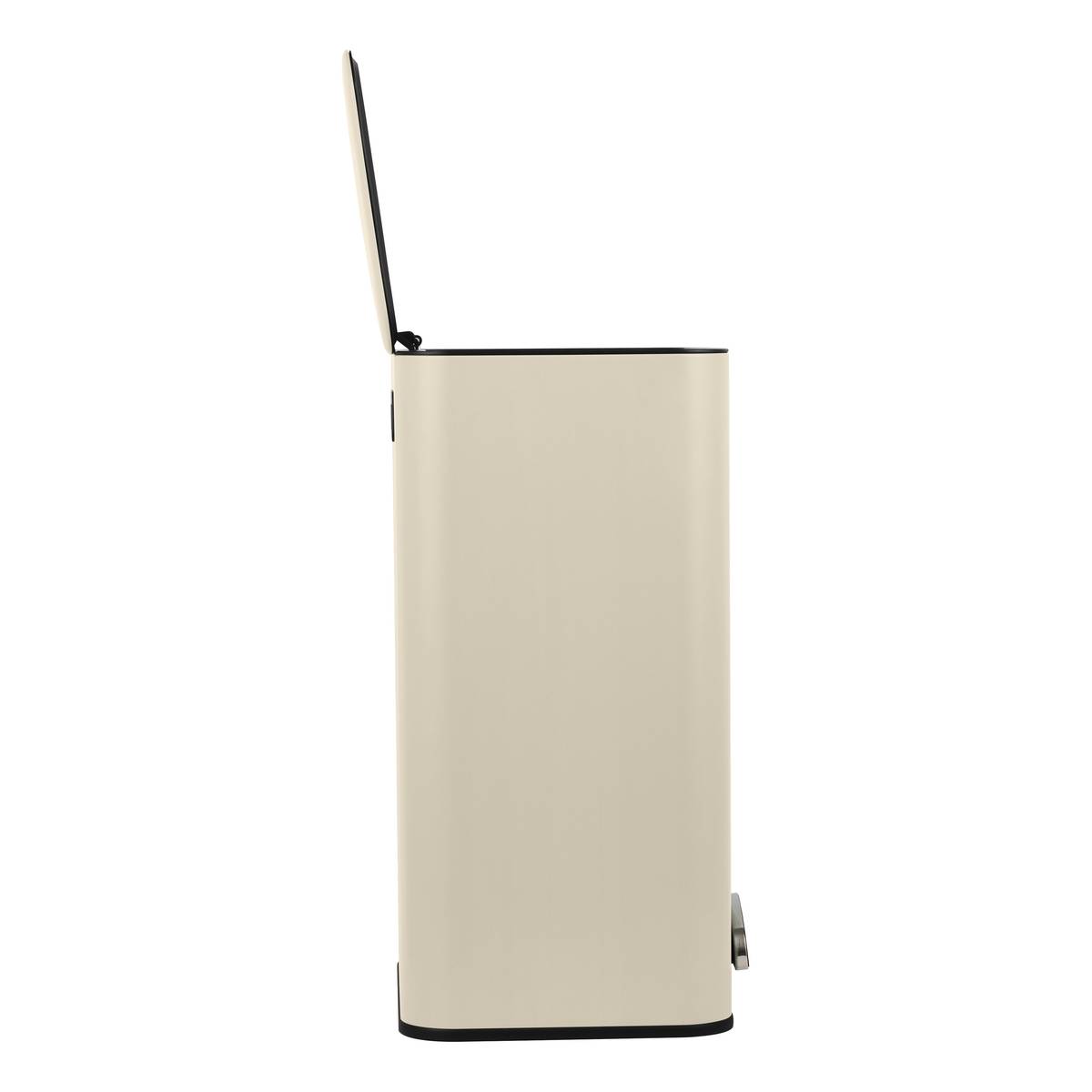 Poubelle manuelle, 50l, argile