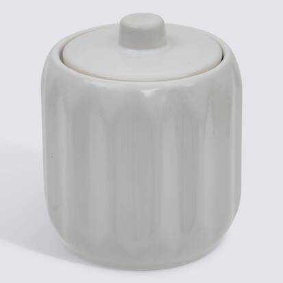 Pot à cotons, d.12,5 cm, blanc Colorama