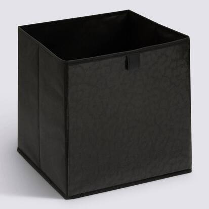 Boîte de rangement, 31x31 cm, noir Mix'n modul