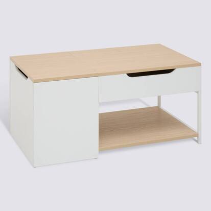 table-basse-1-tiroir-1-porte-90x50-cm-blanc