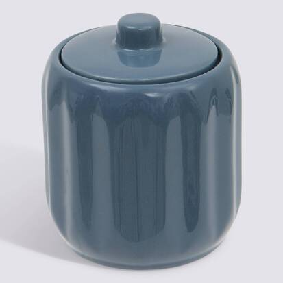Pot à cotons, d.12,5 cm, bleu Colorama