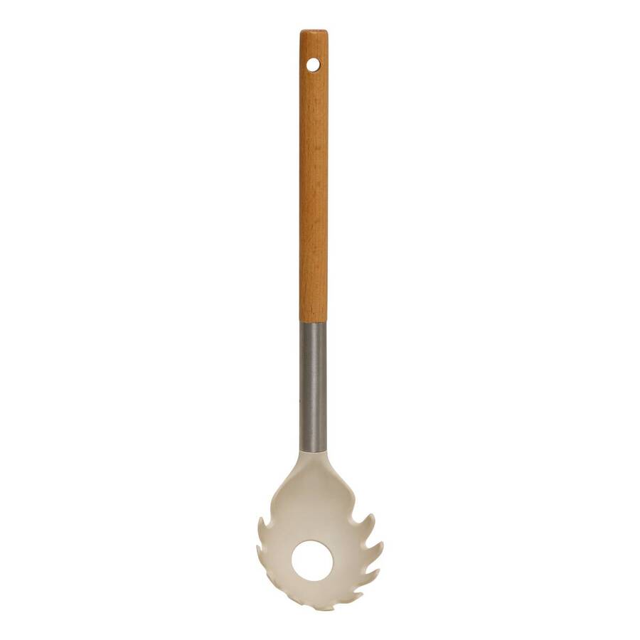 Set pot et 5 ustensiles, d.6,2 cm, crème Equilibre