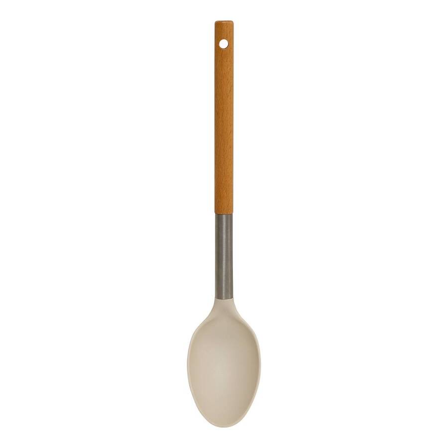 Set pot et 5 ustensiles, d.6,2 cm, crème Equilibre
