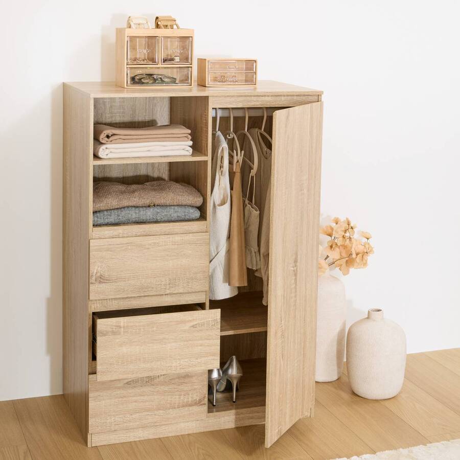 Penderie, h.115 cm, beige Dolo
