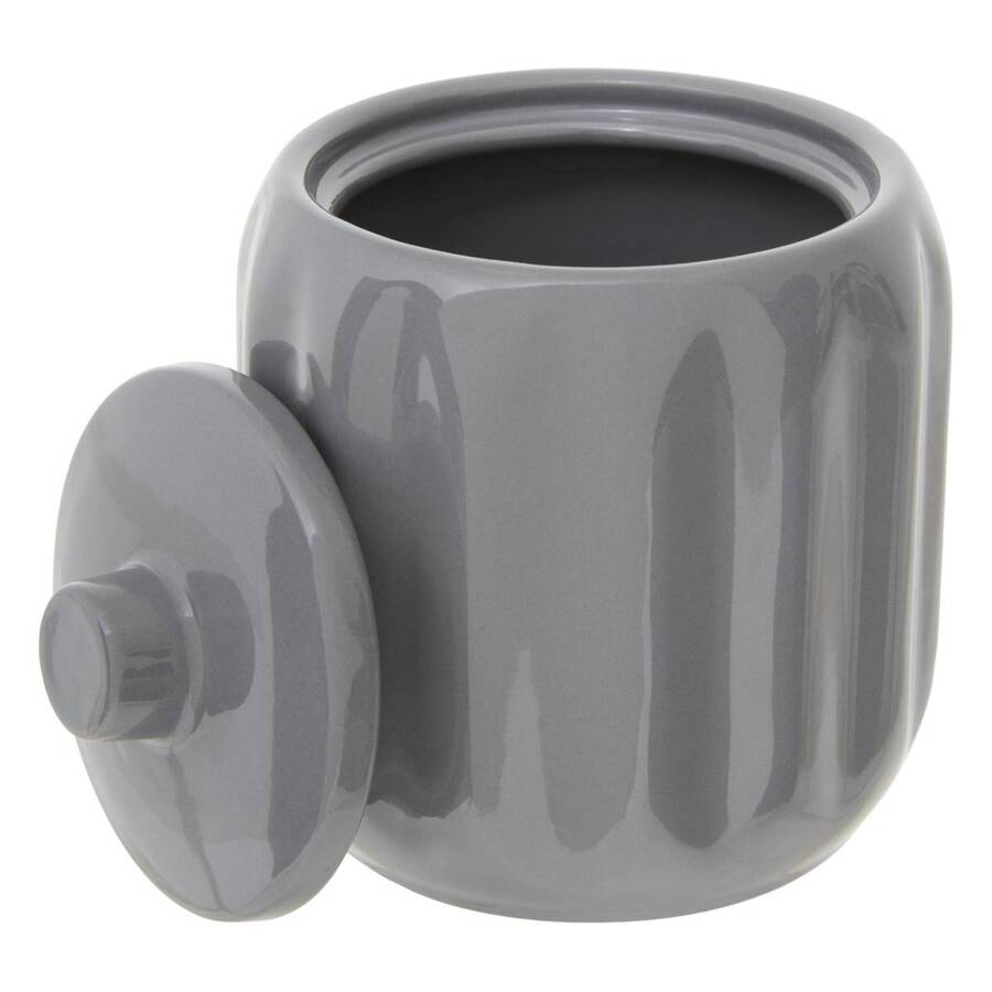 Pot à cotons, d.12,5 cm, gris Colorama