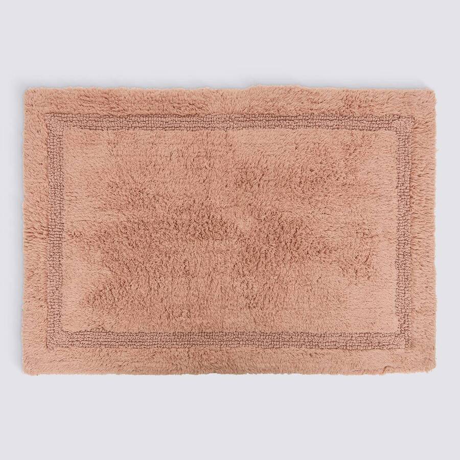 Tapis, coton, 75x50 cm, rose blush Colorama