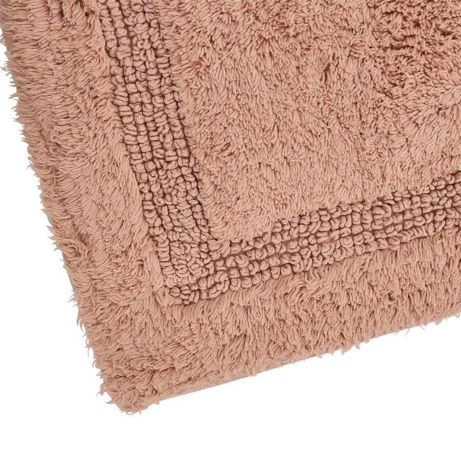Tapis, coton, 75x50 cm, rose blush Colorama