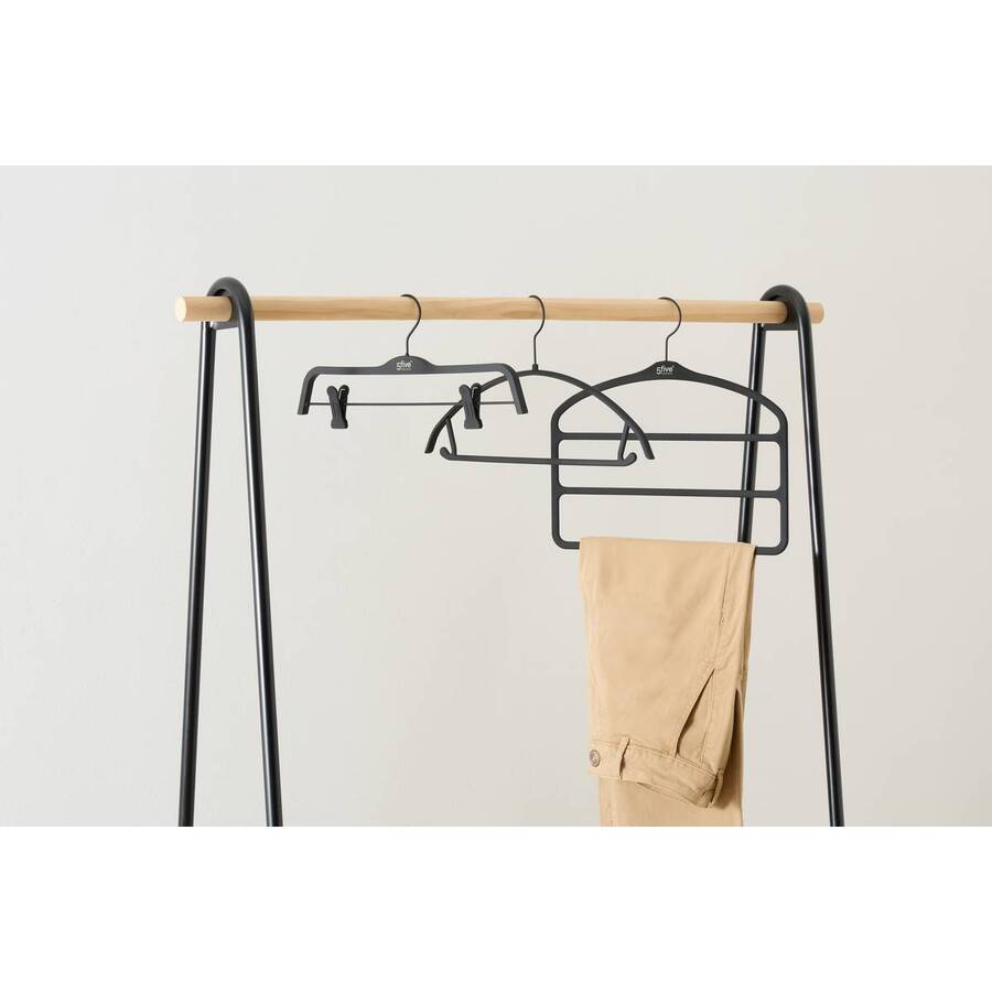Cintre pour pantalon, l.34,5 cm, noir Hang'pant