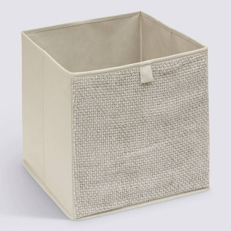 Boîte de rangement, 31x31 cm, beige Mix'n modul