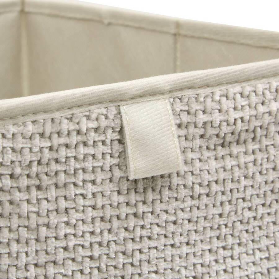 Boîte de rangement, 31x31 cm, beige Mix'n modul