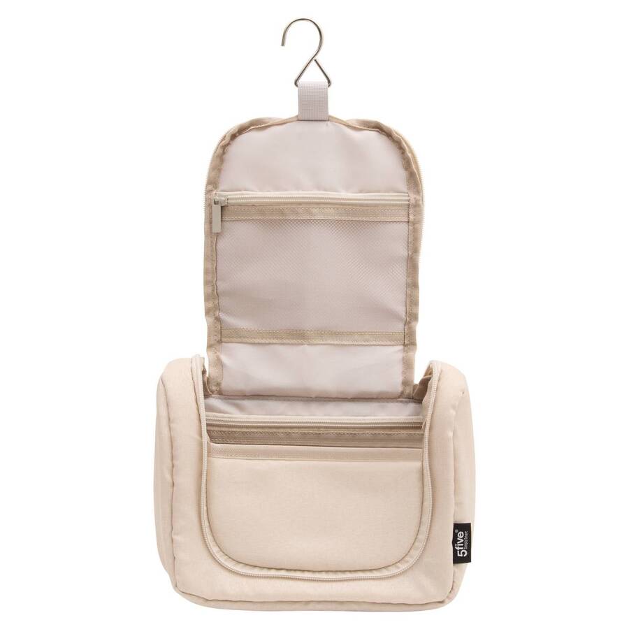 Trousse de toilette de voyage, l.22 x h.18 cm
