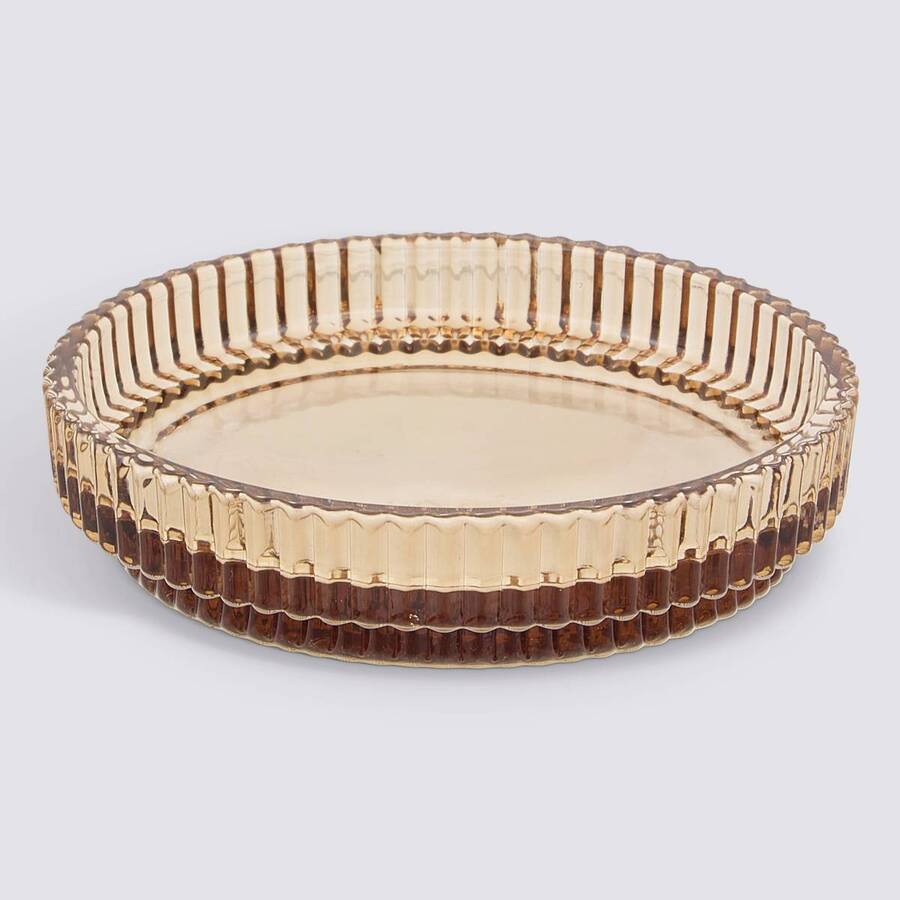 Porte-savon, d.11 cm, ambre Solis