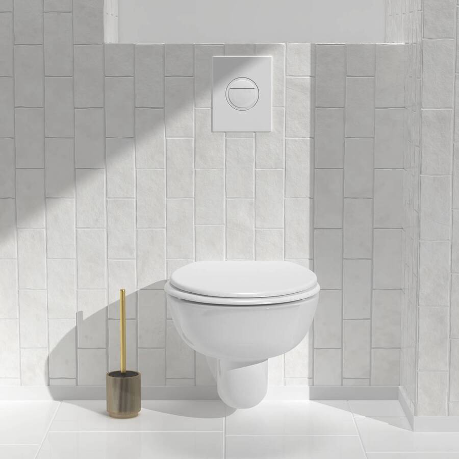 Brosse wc, d.9,5 cm, ambre Solis