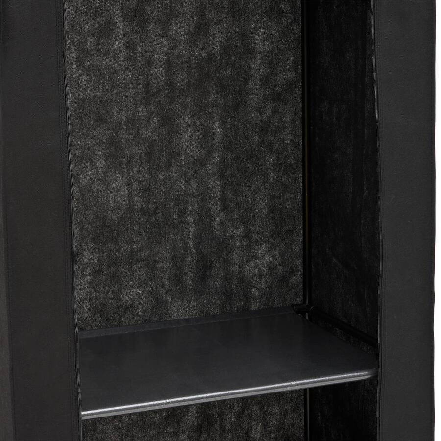 Penderie, 165x70 cm, noir Dressy