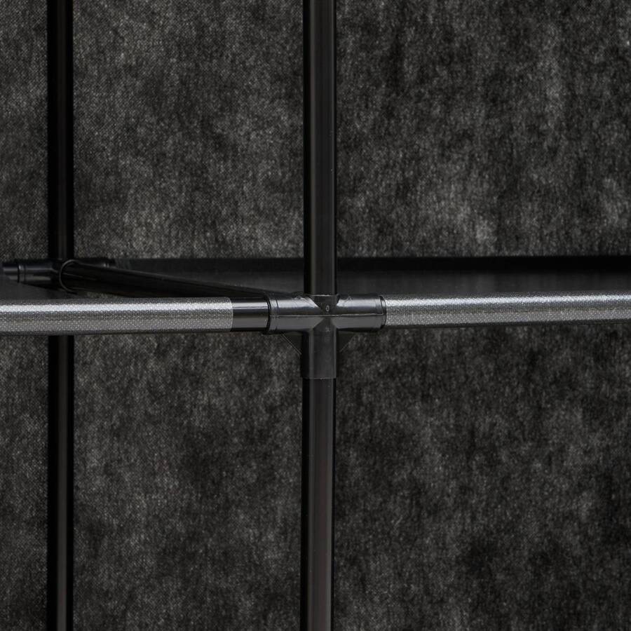 Penderie, 165x88 cm, noir Dressy