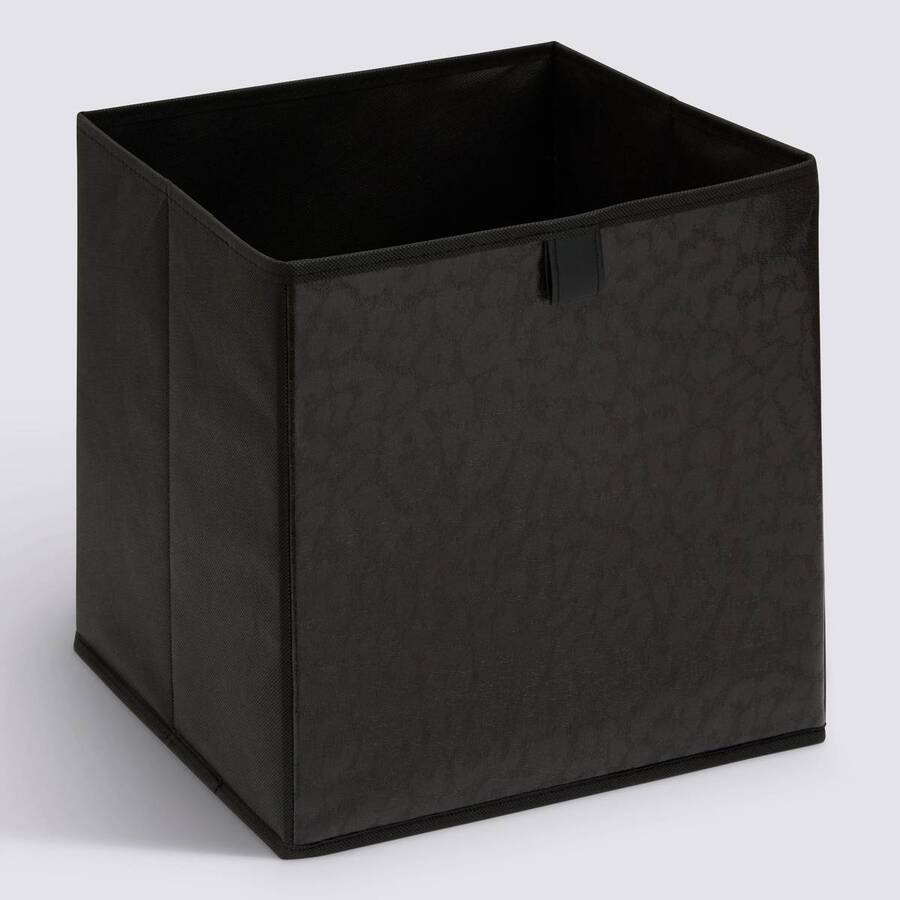 Boîte de rangement, 31x31 cm, noir Mix'n modul