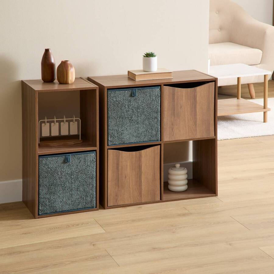 Boîte de rangement, 31x31 cm, vert kaki Mix'n modul