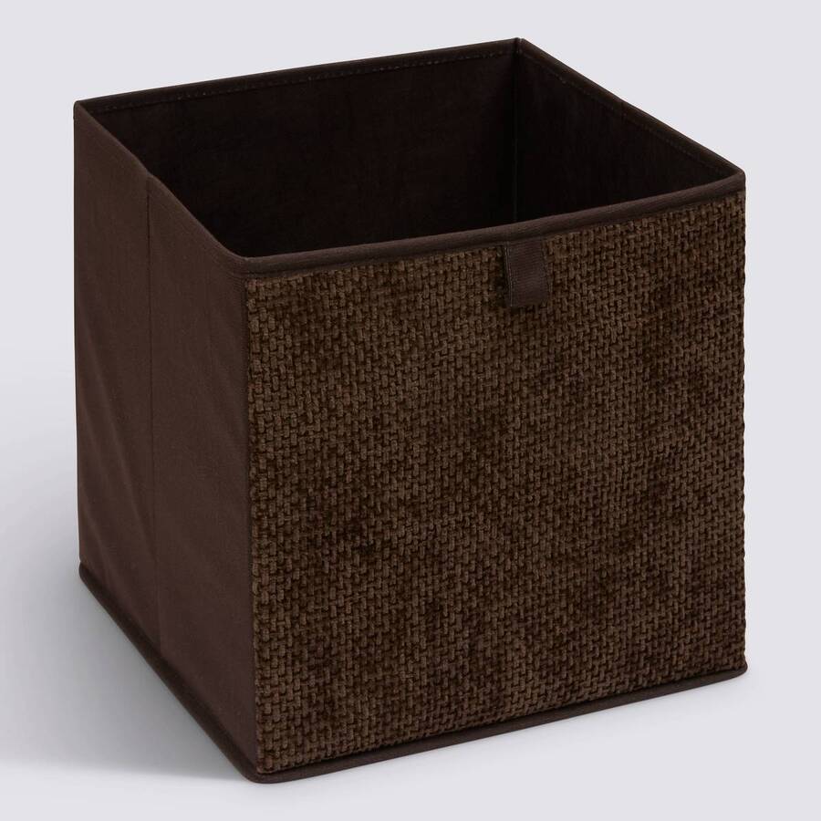 Boîte de rangement, 31x31 cm, chocolat Mix'n modul