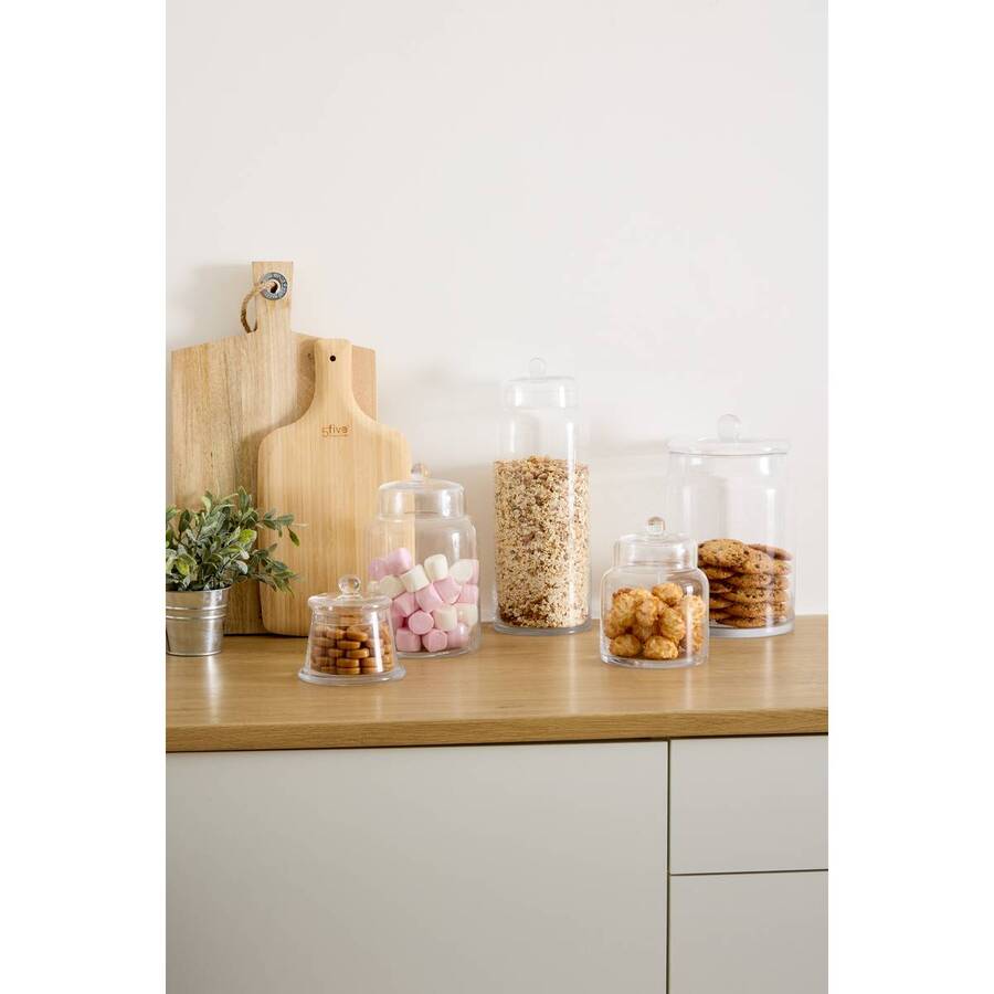 Bonbonnière en verre, 4,4l, transparent Ambroisia