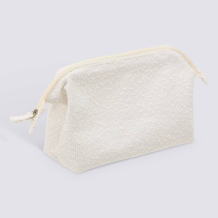 Trousse de toilette, l.32x h.17 cm, blanc Bouclette