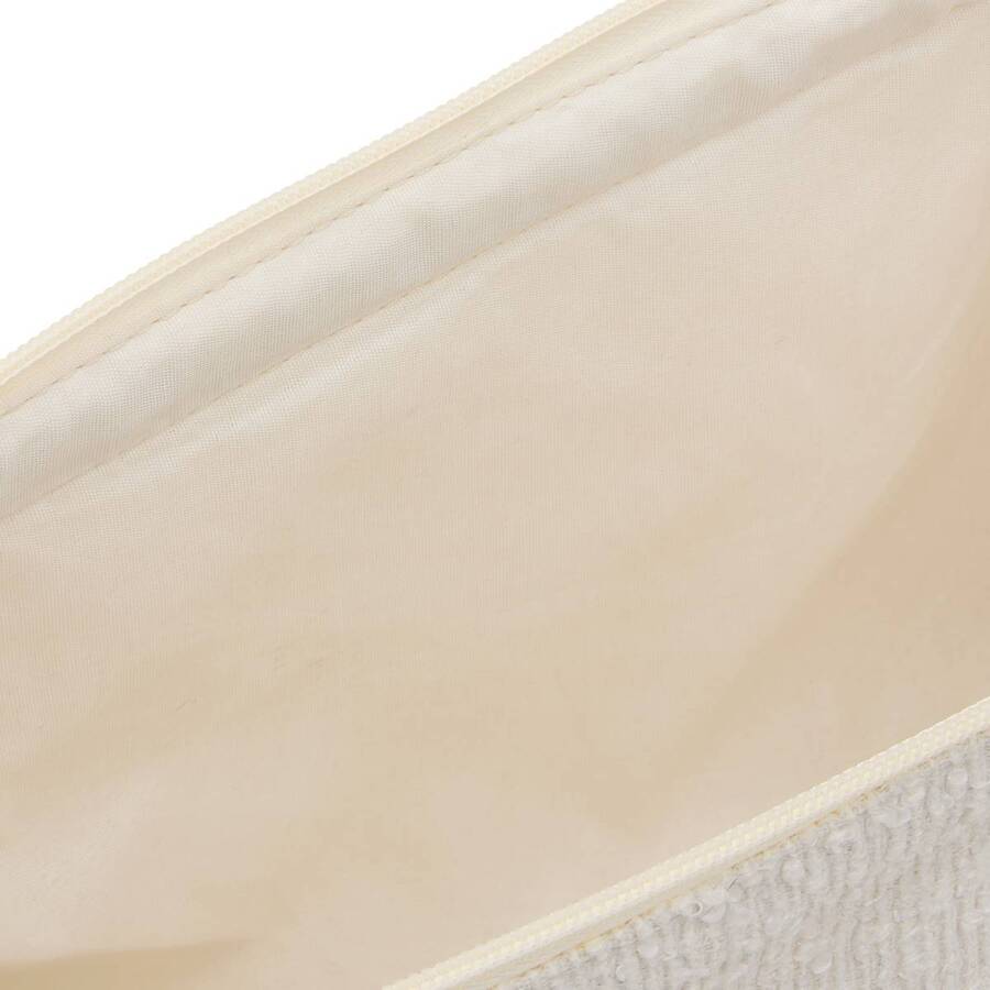 Trousse de toilette, l.32x h.17 cm, blanc Bouclette