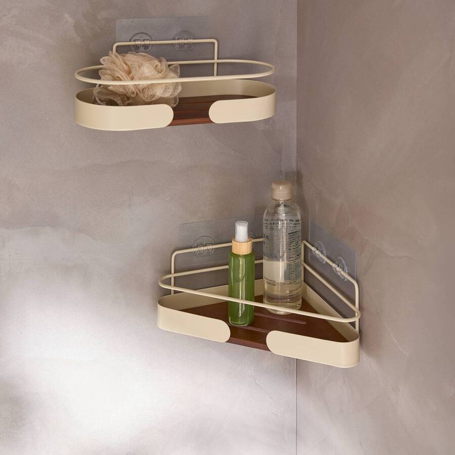 Étagère de douche,  beige Argileo