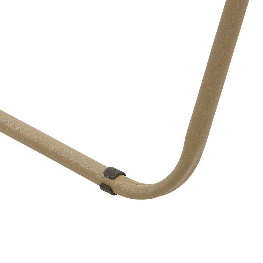 Étendoir à linge pont, 18 m d'étendage, beige Sahara