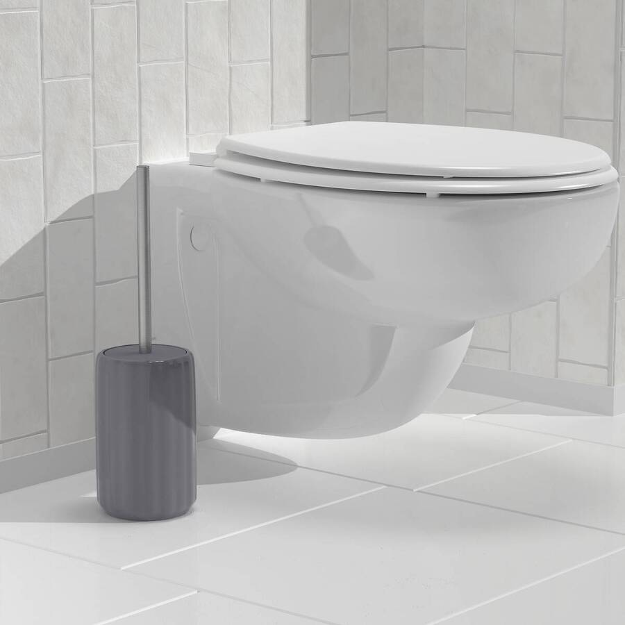 Brosse wc, h.40 cm, gris Colorama