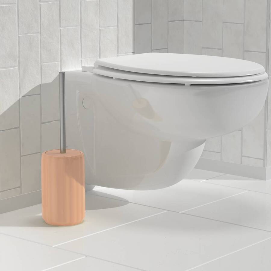 Brosse wc, h.40 cm, rose blush Colorama