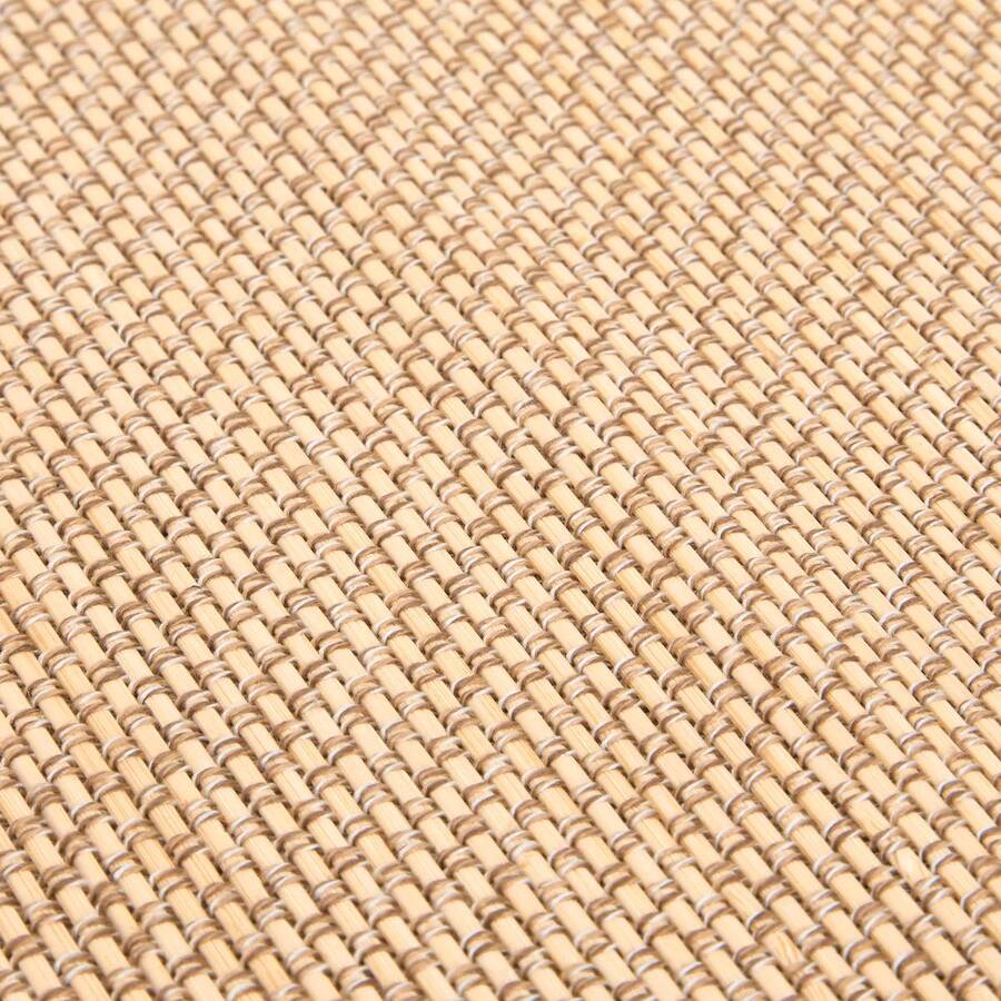 Tapis, bambou, 80x50 cm, beige Stemy