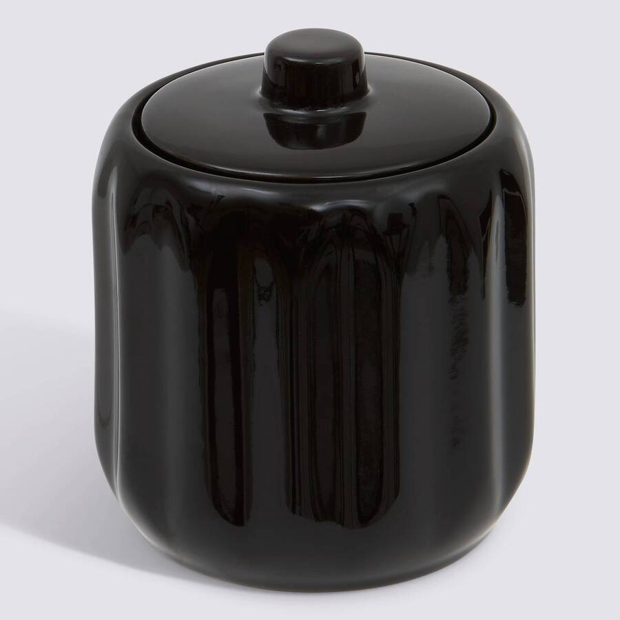Pot à cotons, d.12,5 cm, noir Colorama