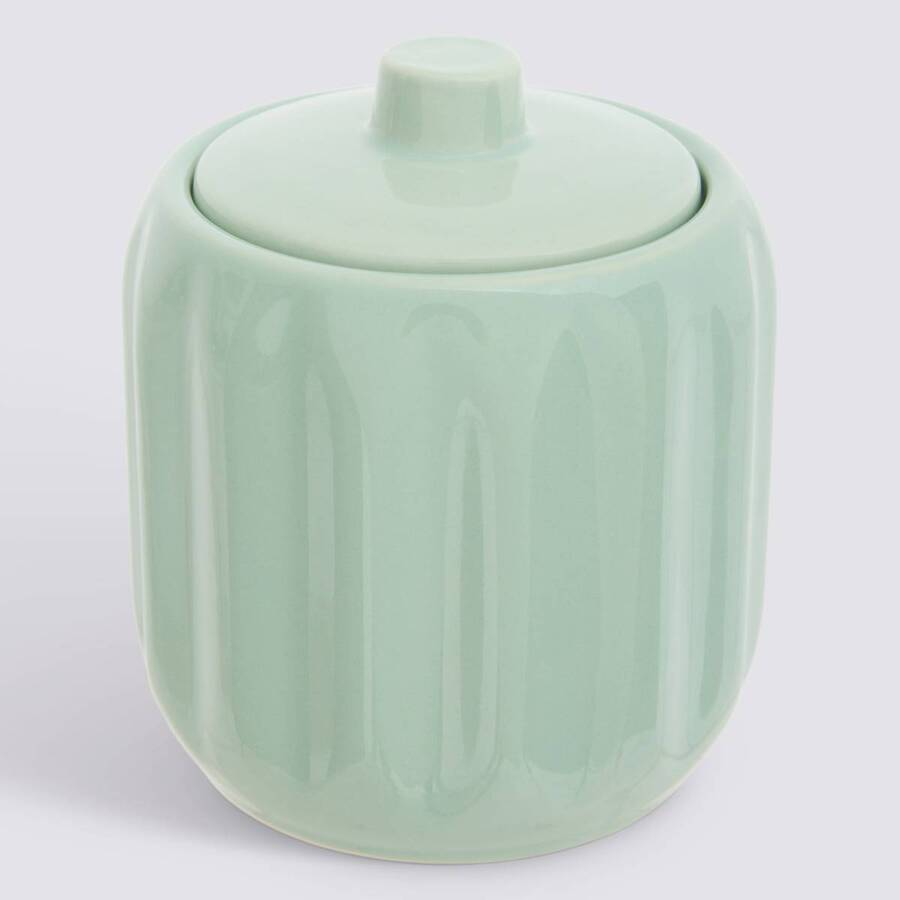 Pot à cotons, d.12,5 cm, vert céladon Colorama