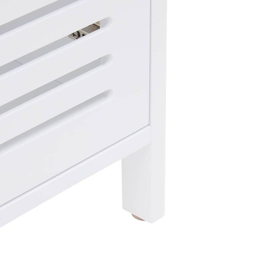 Meuble sous-lavabo 2 portes, 70x35 cm, blanc Orea