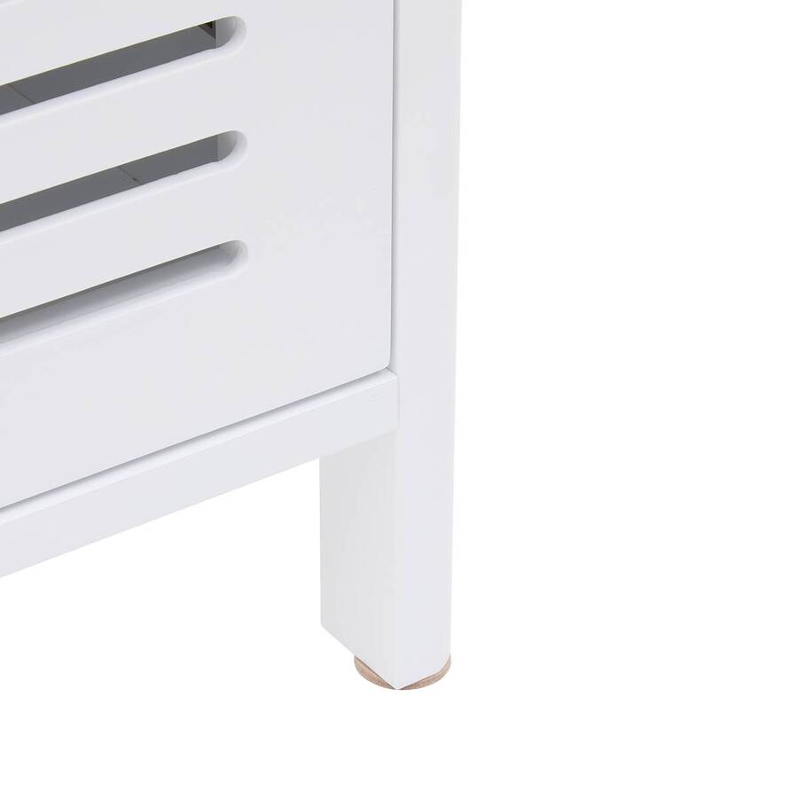 Colonne de rangement 1 porte, h.160 cm, blanc Orea