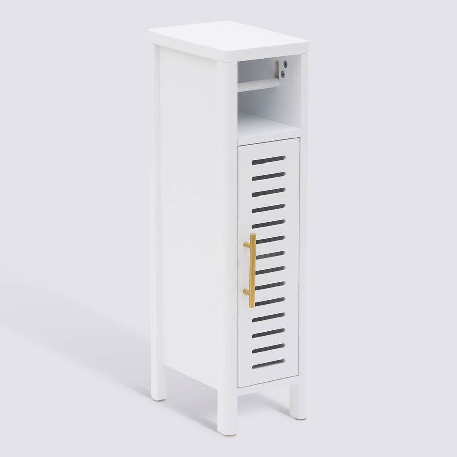 Dérouleur avec réservoir, h.78 cm, blanc Orea